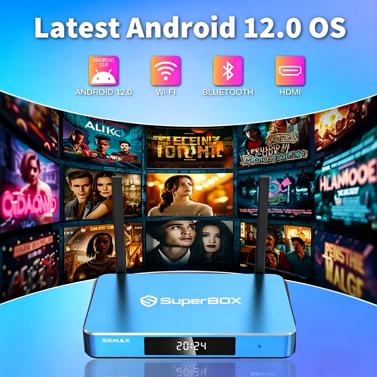 🔥S6 Max 2025 Super Box for TV⏰No Monthly Fees📶100% Free TV Box