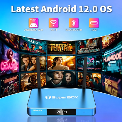 🔥S6 Max 2025 Super Box for TV⏰No Monthly Fees📶100% Free TV Box